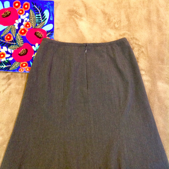 Nanette Lapore A-Line Skirt, Gray, Size 2 - Picture 4 of 6